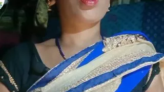 Wah bhabhi ki kya jawani mast lag rahi thi bhabhi saree uthake dikhaya gand to land khara ho gaya
