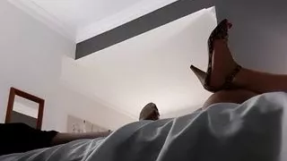 Real couple caught on tape fucking at AirBnb in Alicante