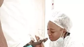 Nurse fucks with hospitalized patient sex In public  at hospital