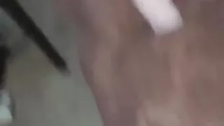 Fucking Her with Spiked Ball in Her Pussy!