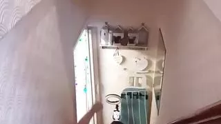 Going Downstairs Rear View