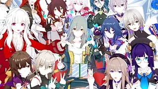 Honkai Star Rail : Fucking All Girls Creampie Compilation  Hentai Uncensored