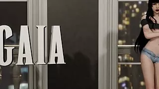 Fanal Fantasy xiv Goth Girl Gaia Getting On Her Knees And Sucking Before Getting Fucked (Full Length Animated Hentai Porno)