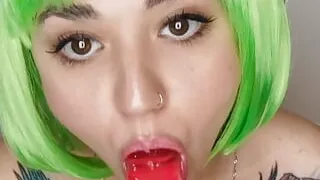 I suck my Dildo - Pink Hurricane