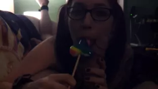 Lollipop Blowjob