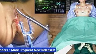 Aria Nicole Urethra Gets Catheterized As Shes Sterilized While Doctor Tampa Performed "The Procedure" At GirlsGoneGynoCom