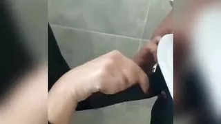 Blowjob with Swallow in the Bathroom