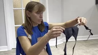 Scissoring and ripping my clothes