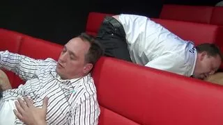 Wild ORGES at the porn cinema #1