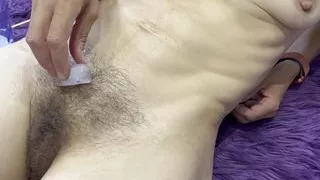 Ice Cubes Sliding Down My Naked Body