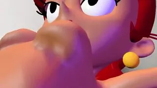 Fucking Dexters stepmom on the kitchen table