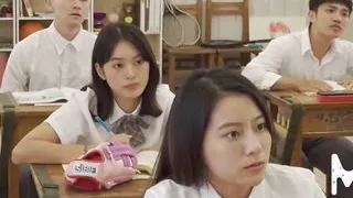 model television  - cute asian teen get fuck in the classroom