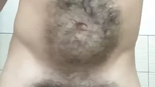 How delicious my hairy cock looks in slow motion
