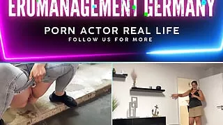 A day with horny milf Julia Winter! Pee, great blowjob and a lot of sperm