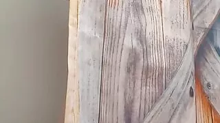 Showering showing off cock with I take a shower