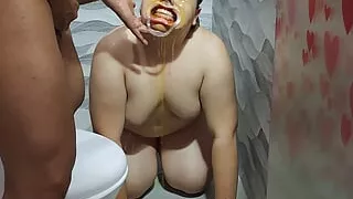 Humiliate me, rub your dick on my face and cum on it