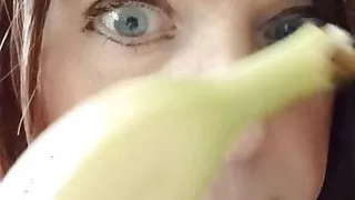 Eating a Banana