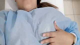 Get turned on when I get to an appointment with my POV gynecologist - Porn in Spanish