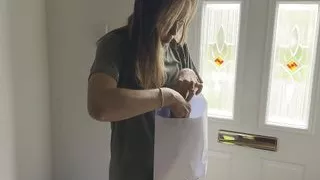 A Letter in the Post? Trash My Wife's Knickers (panties)!