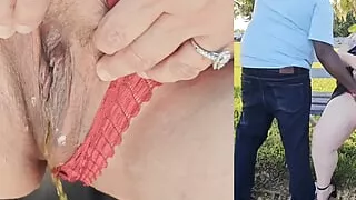Jamdown26 - Guy approached me at the park and wanted to play with my pussy, can't believe I let him do it