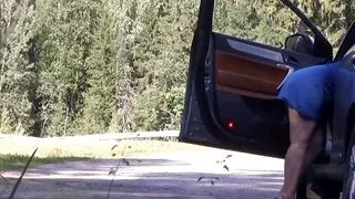 Fucked a fellow traveler on the road 2