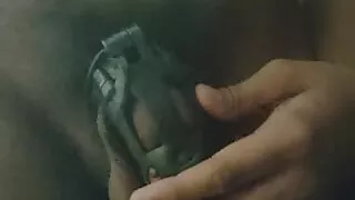 Namard kept locked in chastity cage by real man