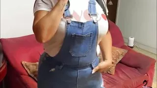 He follows my stepson and I take all his cum on the living room sofa