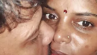 Boobs and wife kiss ass