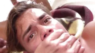 The bottom lad we all Bareback and cum up is "a god send"