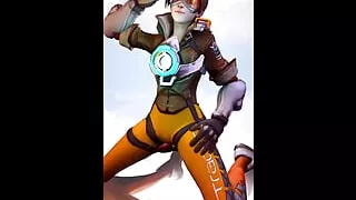 Nude Tracer Rides a Powerful Vibrator With Her Huge Tits Jiggling