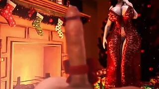 Tifa Gazes At Her Biggest Christmas Present of the Year