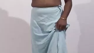Gunjan in saree