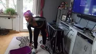 Gamer VS Girl - Dispute ends in Hardcore Sex - Shaving Lingerie Anal Cum