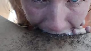 Real Talent Swallows Big Cock in public. PREVIEW