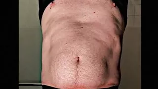 Moving Belly Fetish Show Video