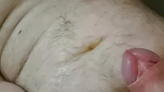 Pissing on my belly