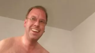 Blonde old MILF loves to fill her holes with two cocks deep inside her throat and pussy in a threesome