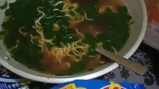 Nag luto si Inday Reyna