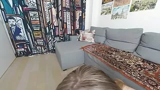 Hazel Grace is horny girl she wants big black cock in VR.