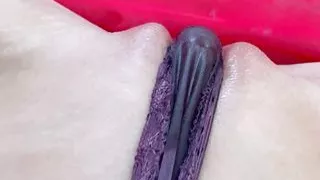 Tight soaking panties POV masturbation. Girl rubbing clit through panties until gets orgasm.