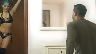 First porn video created with AI fucking petite big ass virtual nymphomaniac