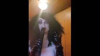 Black haired prolapse pumping