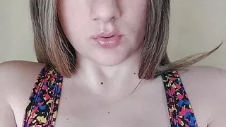 Horny mature girl caught playing with her big ass!!!