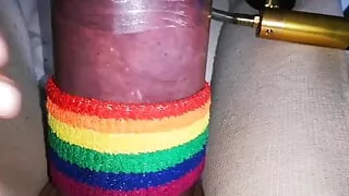 Dad, Fetish Sex, Handjob, Monster Cock, Pump, Solo