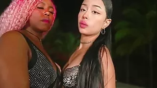 I massage her ass and her asshole dilates from the richness that she feels