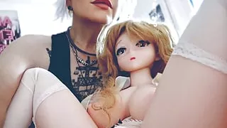 Sexdoll Lumine gets fucked hard by her enemies