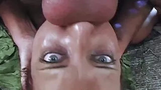 Sexy Brunette Teen Fucked Hard in the Butt