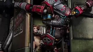 Borderlands 3 Gaige Gets Caught By Surprise and Fucked In a Porta Potty By Deathtrap