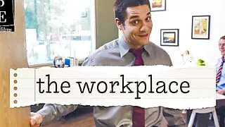 Awkward Hunk Finally Fucks Boss At Work - The Office Gay Parody