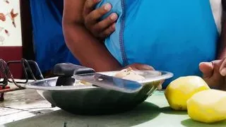 Sri Lanka Sexy Wife Kitchen Fuck